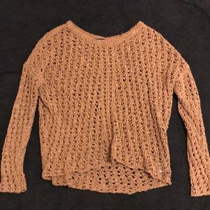 American Eagle Crochet Sweater